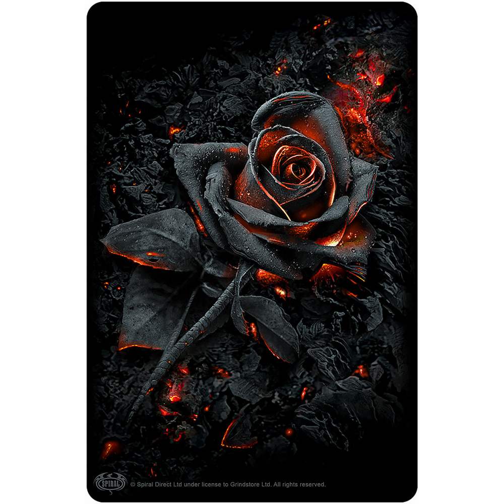 Spiral - BURNT ROSE Grußkarte - Mehrfarben
